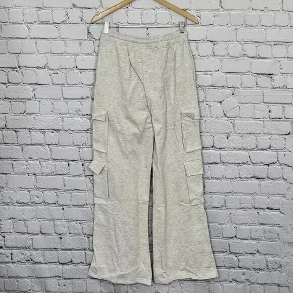 2/$50 WeWoreWhat Heather Grey Fleece Cargo Sweatpants Size XS | Cozy Style - Picture 4 of 8